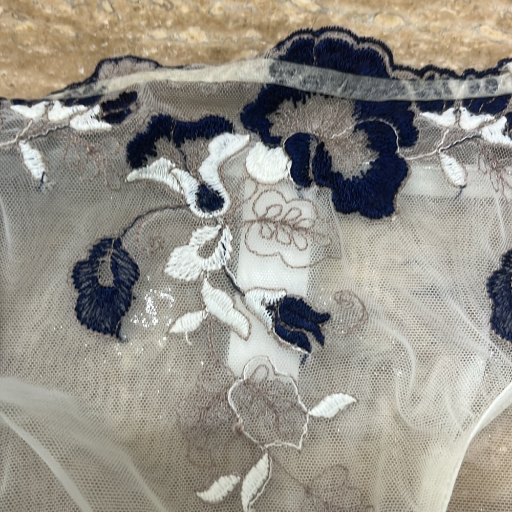 Beautiful Felina sexy 2pc embroidered matching bra/panty set - Picture 7 of 7